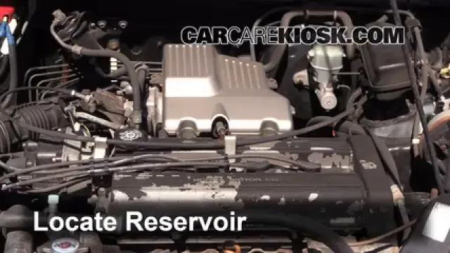 2000 Honda CR-V EX 2.0L 4 Cyl. Windshield Washer Fluid Add Fluid